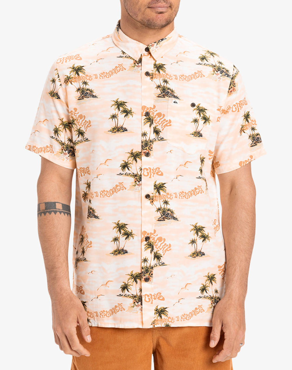 QUIKSILVER SAFE PARADISE SS CAMASA DE BARBATI