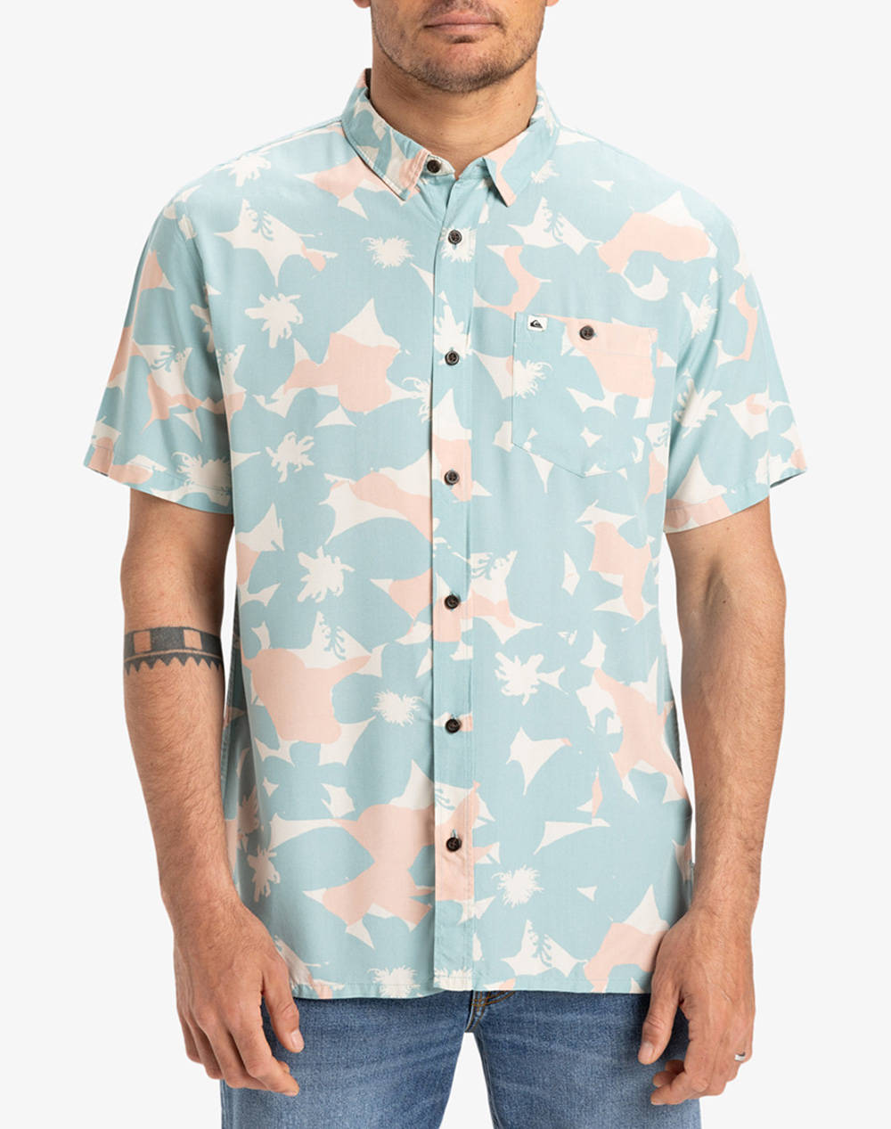 QUIKSILVER SAFE PARADISE SS CAMASA DE BARBATI