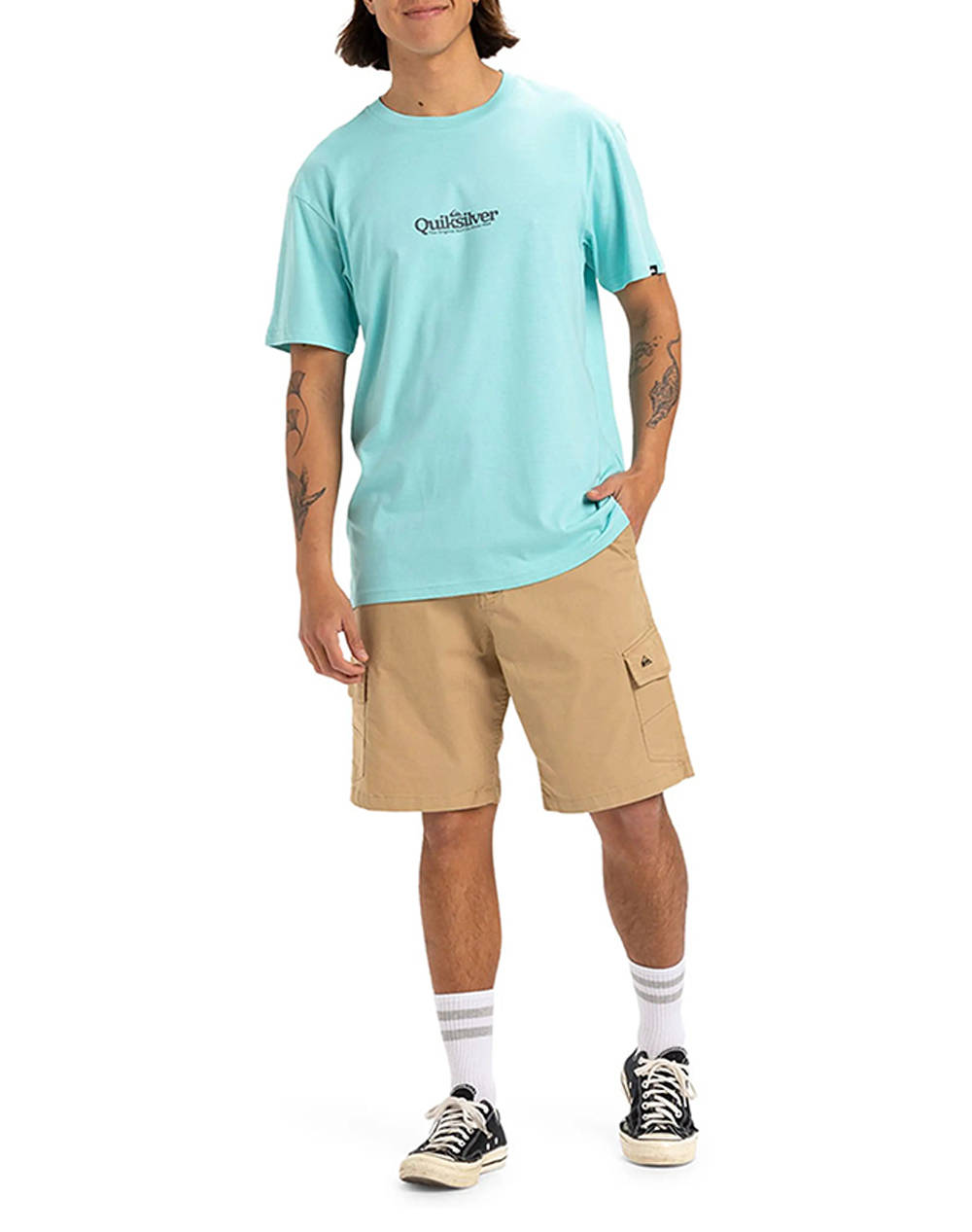QUIKSILVER FINELINE SS BLUZA DE BARBATI