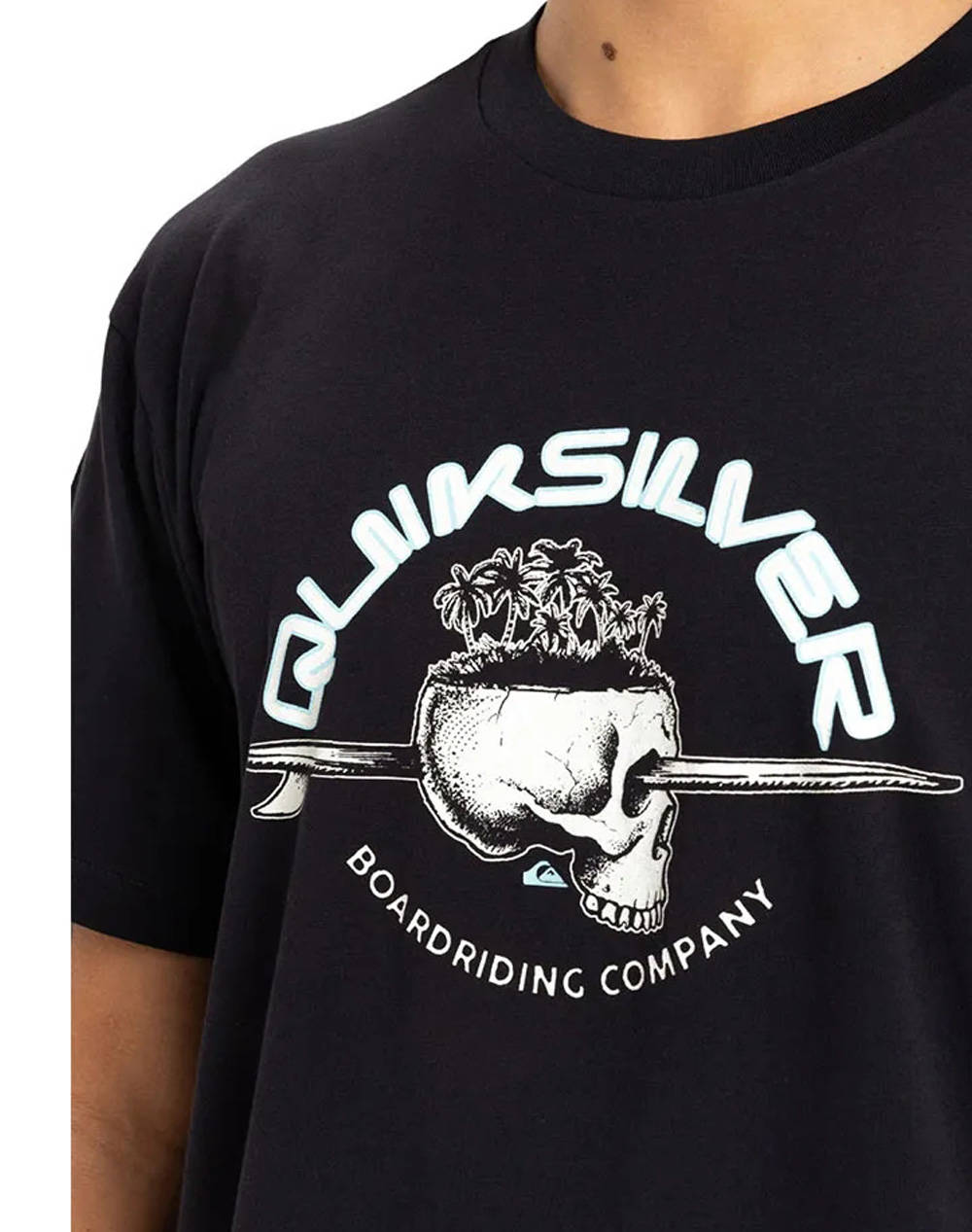 QUIKSILVER SKULL LINES SS BLUZA DE BARBATI