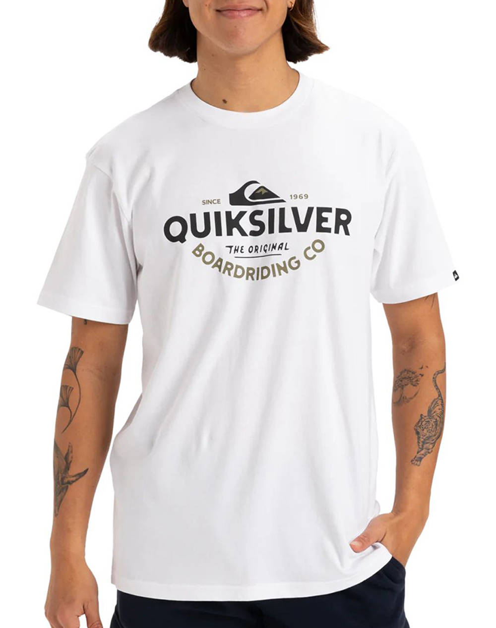 QUIKSILVER TYPED OUT SS BLUZA DE BARBATI