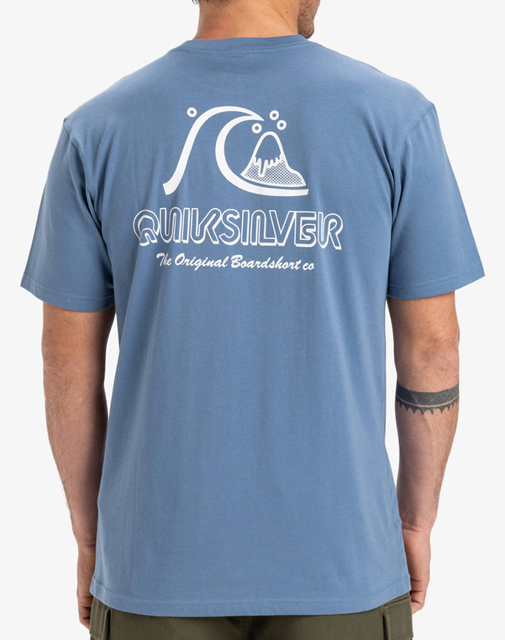 QUIKSILVER EVO ORIGINAL BS SS TEE BLUZA DE BARBATI