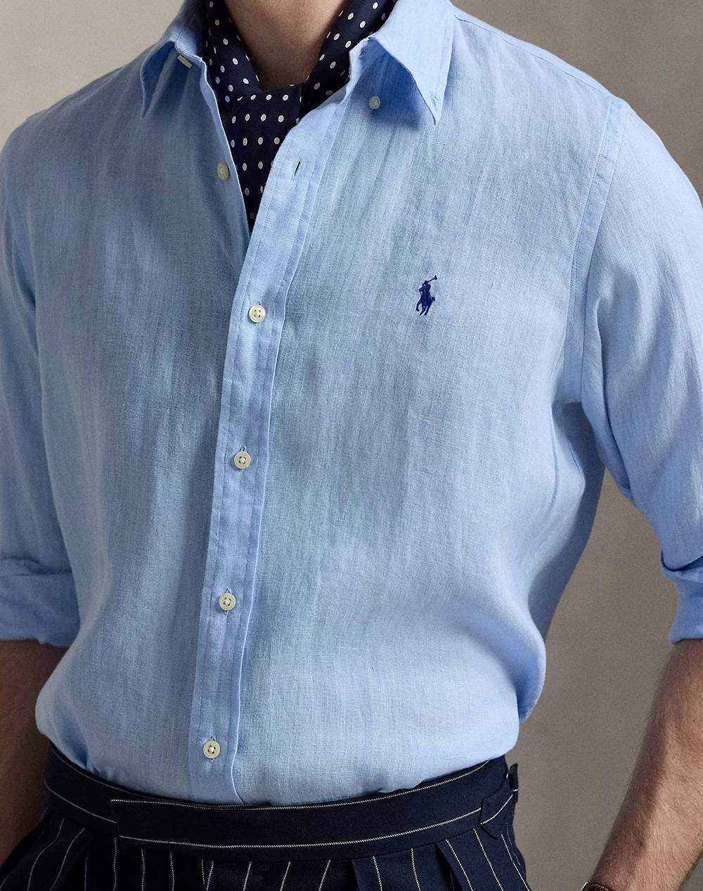 RALPH LAUREN CUBDPPCS-LONG SLEEVE-SPORT SHIRT