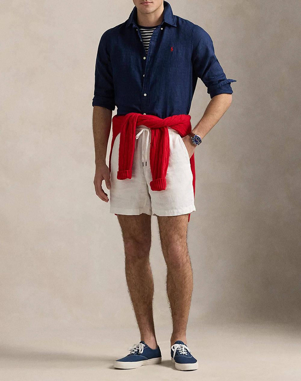 RALPH LAUREN CUBDPPCS-LONG SLEEVE-SPORT SHIRT