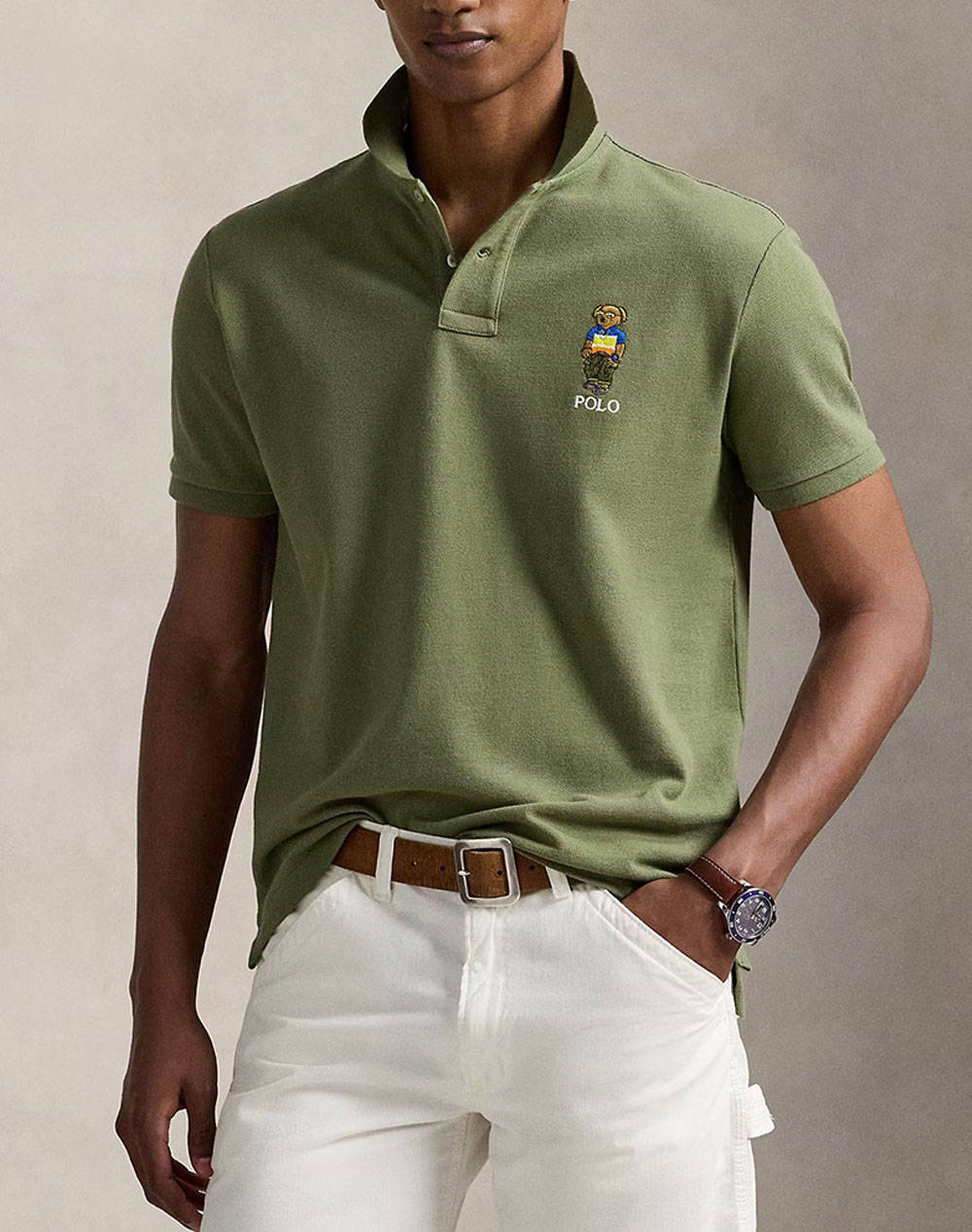 RALPH LAREN SSKCCMSLM1-SHORT SLEEVE-POLO SHIRT