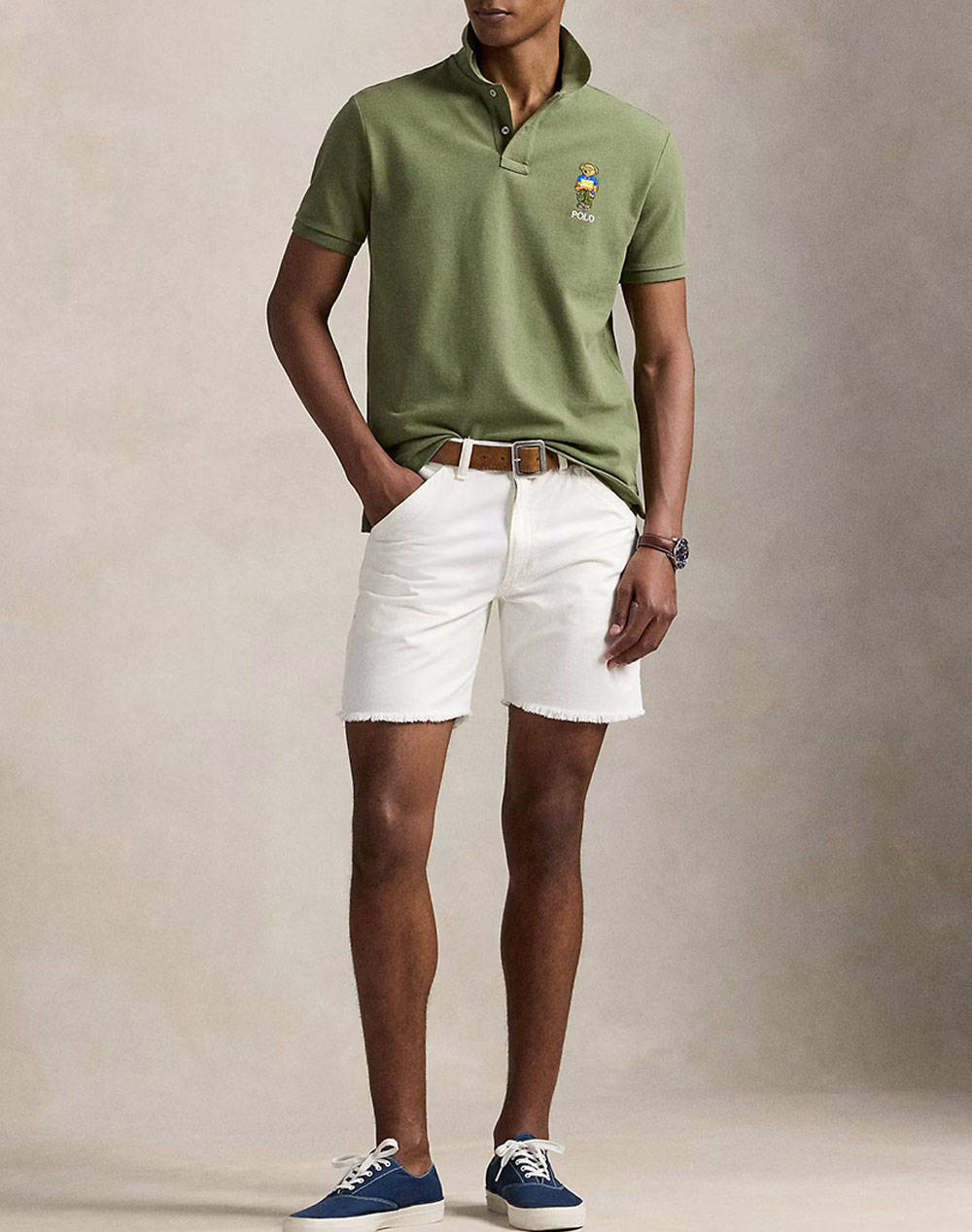 RALPH LAREN SSKCCMSLM1-SHORT SLEEVE-POLO SHIRT