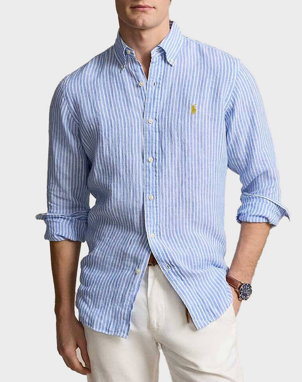 RALPH LAUREN CUBDPPCS-LONG SLEEVE-SPORT SHIRT