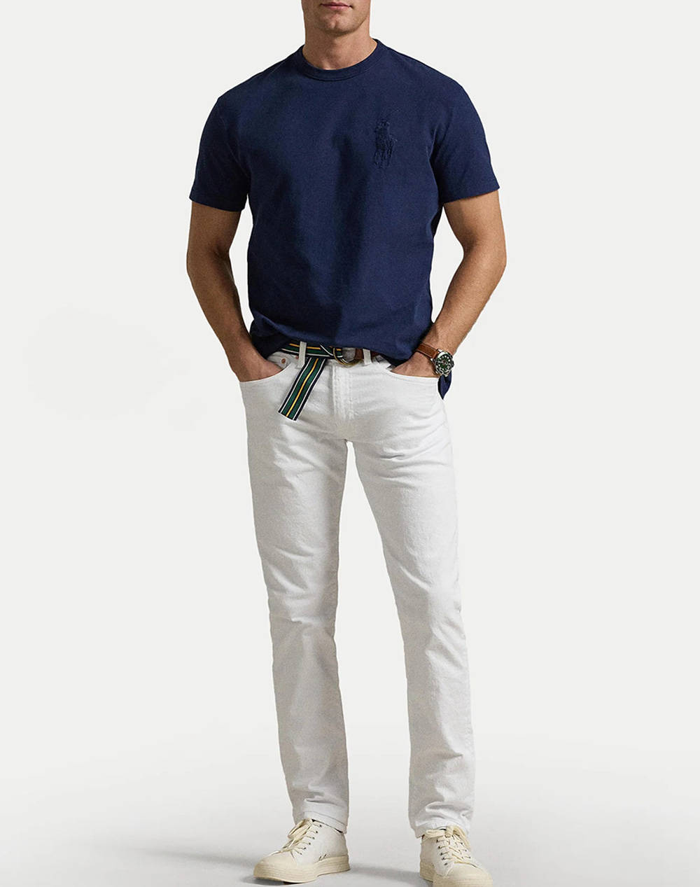 RALPH LAUREN SSCNCLSM2-SHORT SLEEVE-T-SHIRT