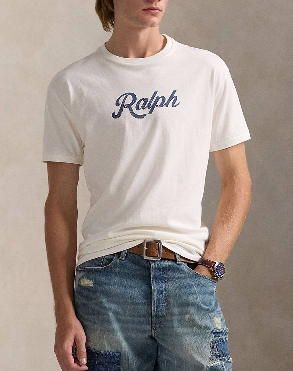 RALPH LAUREN SSCNCLSM1-SHORT SLEEVE-T-SHIRT