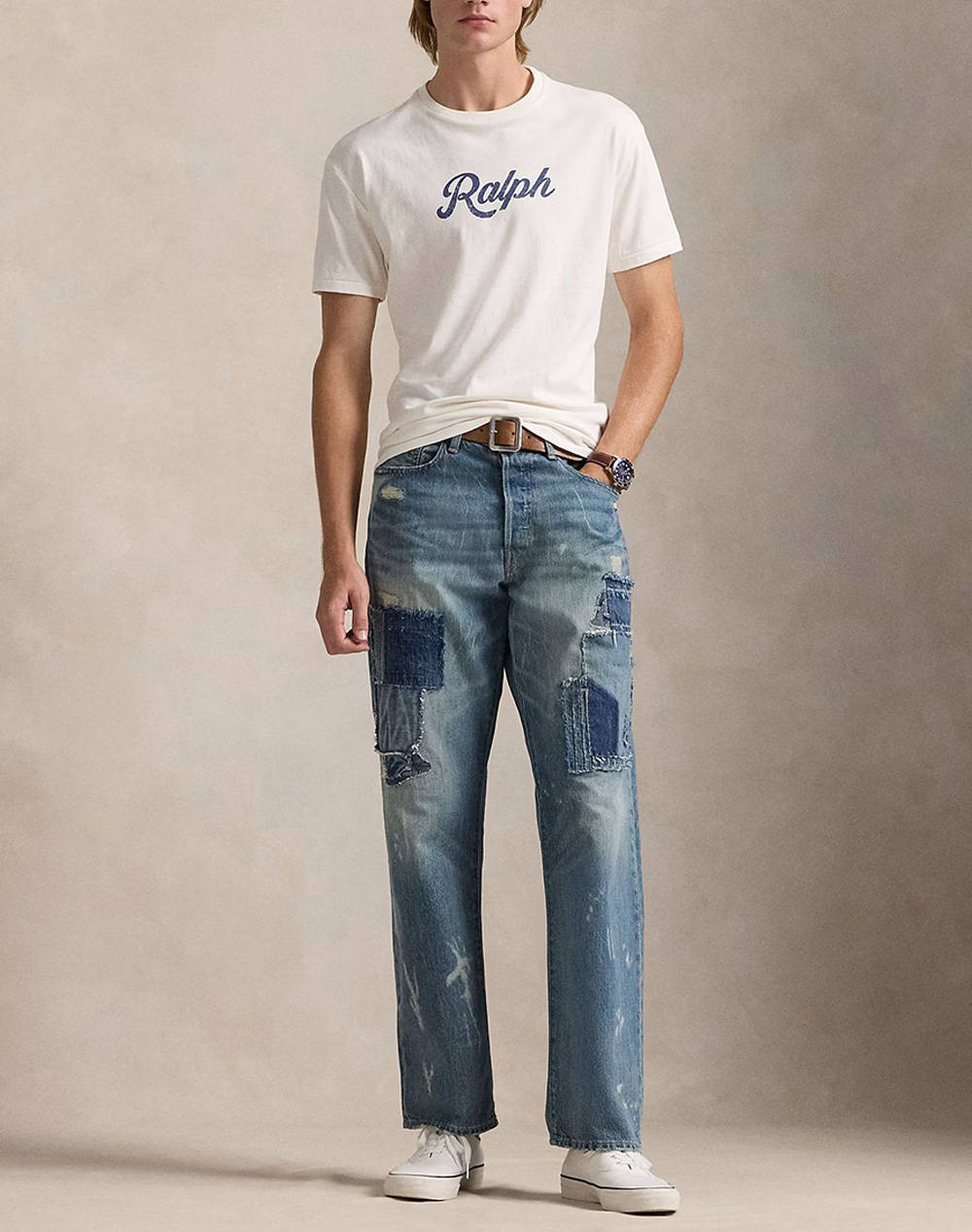 RALPH LAUREN SSCNCLSM1-SHORT SLEEVE-T-SHIRT