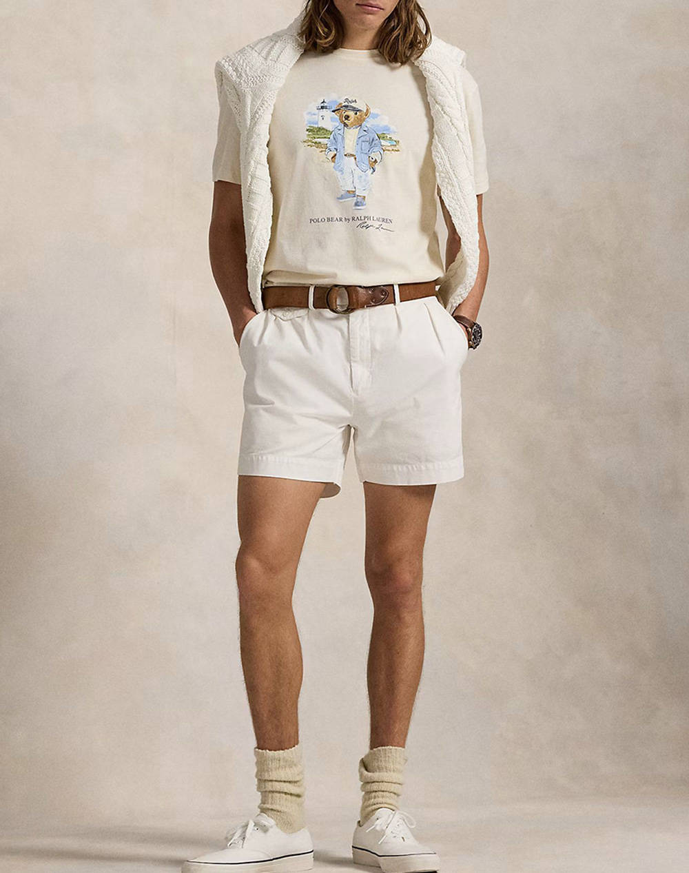 RALPH LAUREN SSKCCMSLM2-SHORT SLEEVE-T-SHIRT