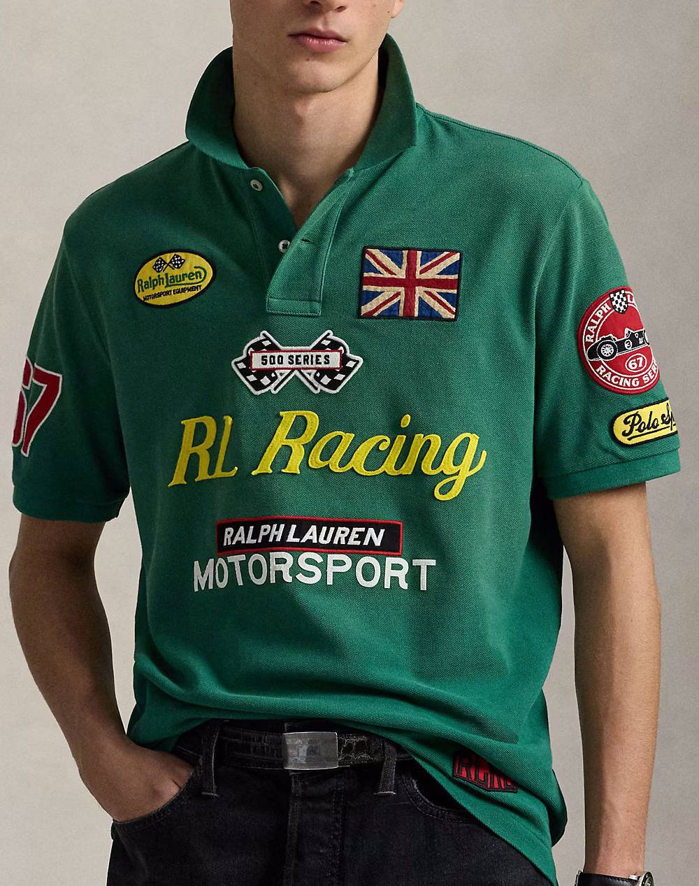 RALPH LAUREN SSKCC;SM2-SHORT SLEEVE-POLO SHIRT