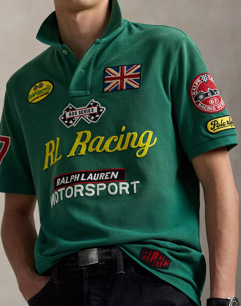 RALPH LAUREN SSKCC;SM2-SHORT SLEEVE-POLO SHIRT