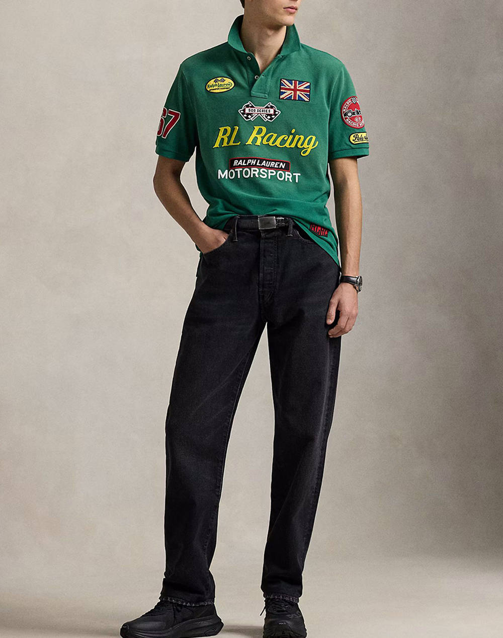 RALPH LAUREN SSKCC;SM2-SHORT SLEEVE-POLO SHIRT