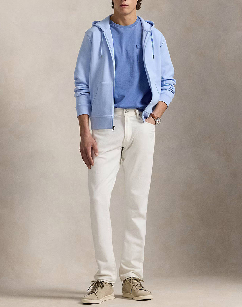 RALPH LAUREN LSFZHOODM1-LONG SLEEVE-SWEATSHIRT