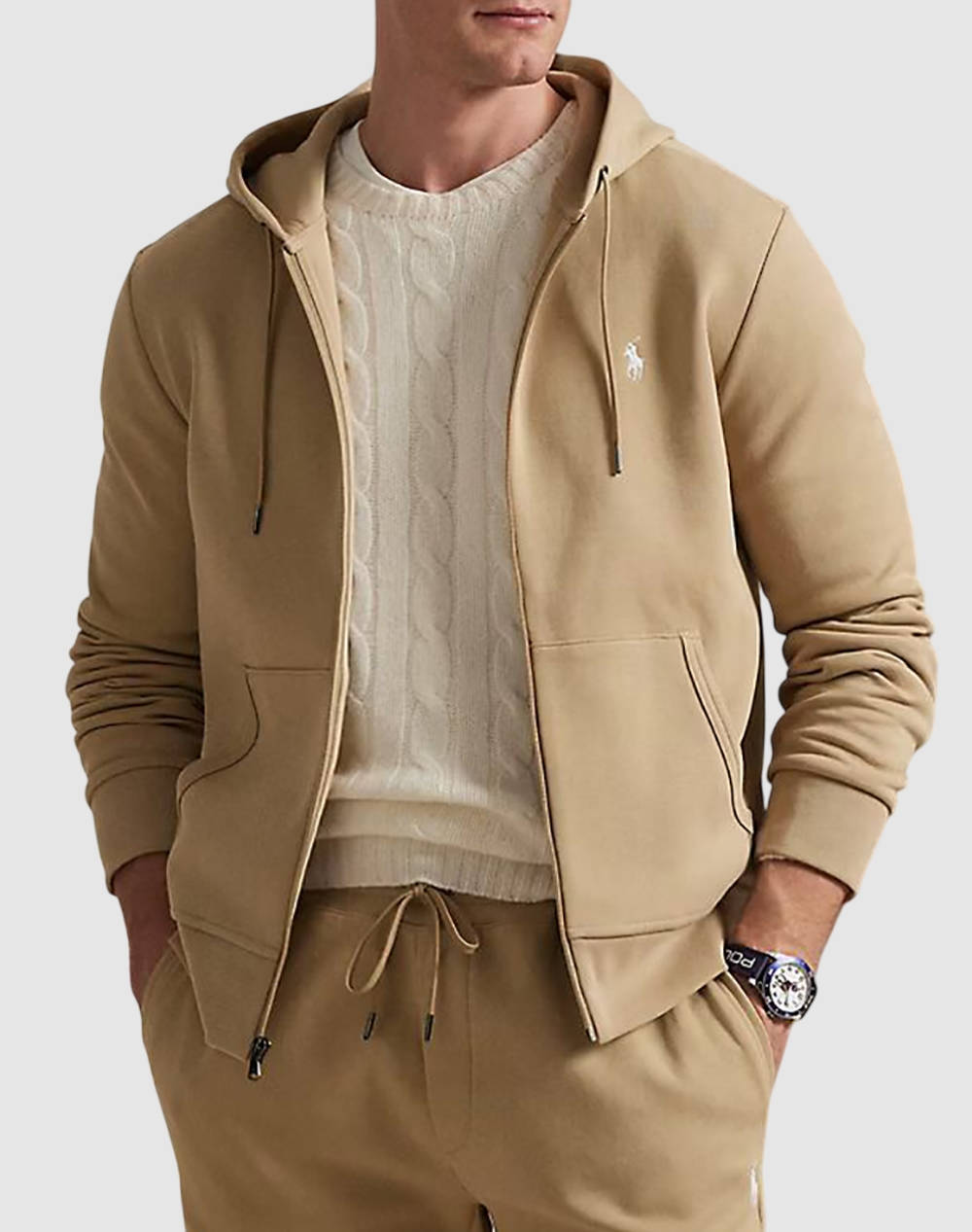 RALPH LAUREN LSFZHOODM1-LONG SLEEVE-SWEATSHIRT