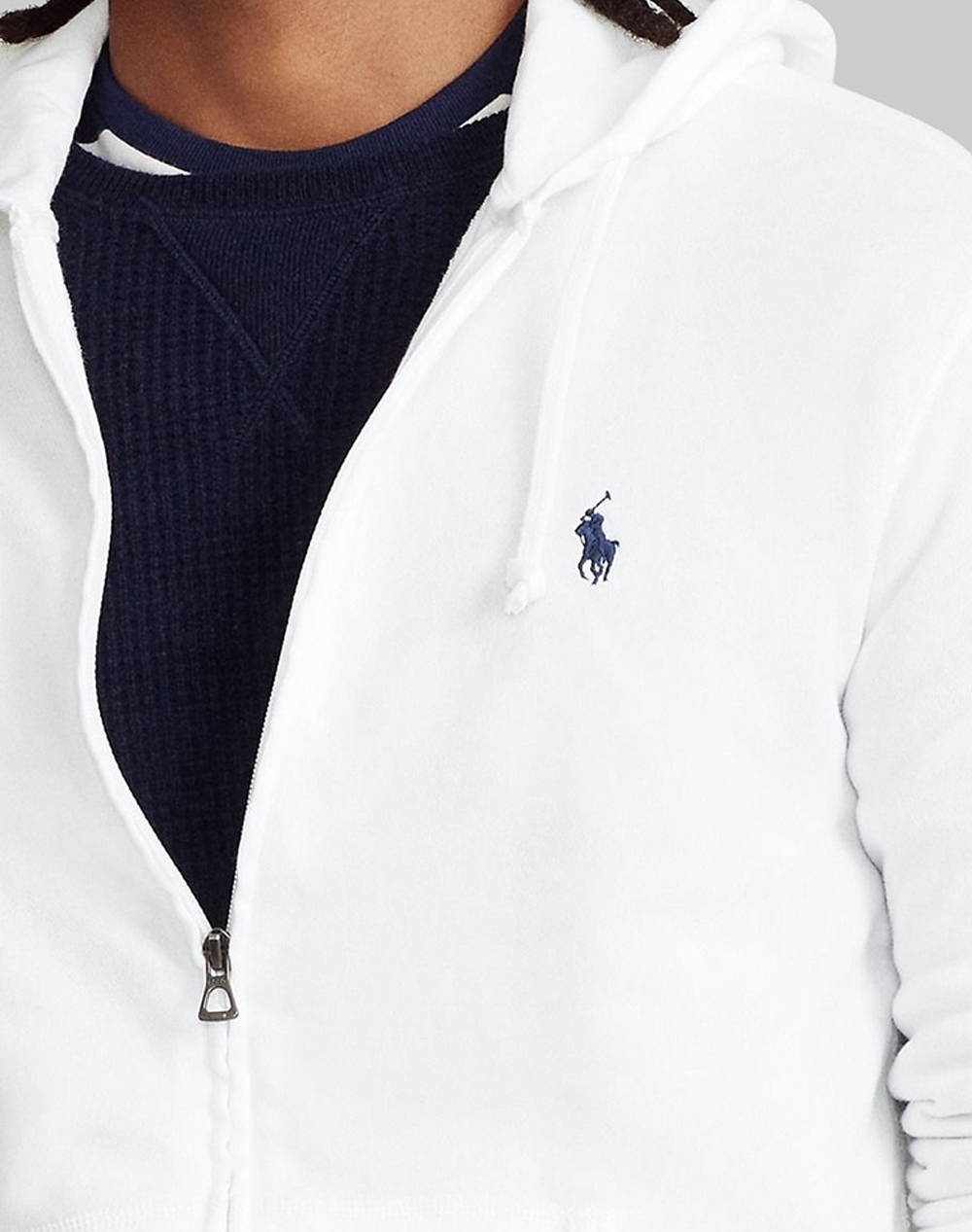RALPH LAUREN LSFZHOODM12-LONG SLEEVE-KNIT