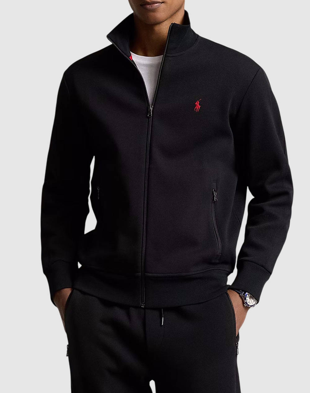 RALPH LAUREN LSFZTRACKM9-LONG SLEEVE-SWEATSHIRT