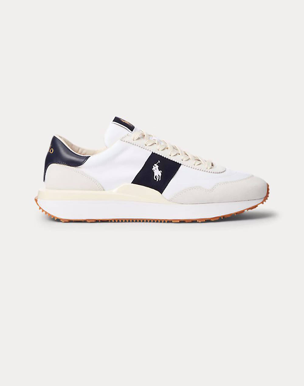 RALPH LAUREN SUEDE/NYLON-TRAIN 89 PP-SK-LTL