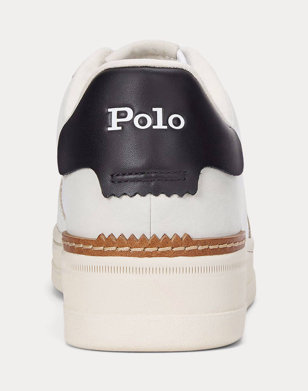 RALPH LAUREN NUBUCK/LEATHER-MASTERS CRT-SK-LTL