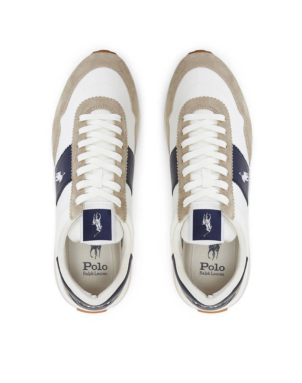 RALPH LAUREN SUEDE/MESH-TRAIN 89 PP-SK-LTL