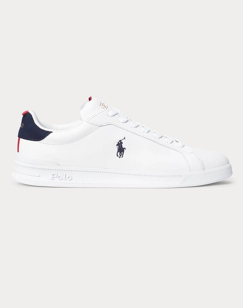 RALPH LAUREN LEATHER/GROSGRAIN-HRT CT II-SK-LTL