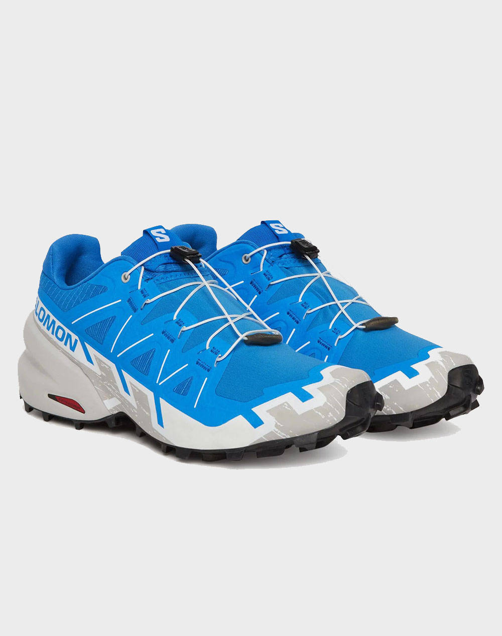 SALOMON TRAIL RUNNING - CROSS SPEEDCROSS 6 FRENCH BLUE / LUNAR ROCK / WHITE INCALTAMINTE DE BARBATI