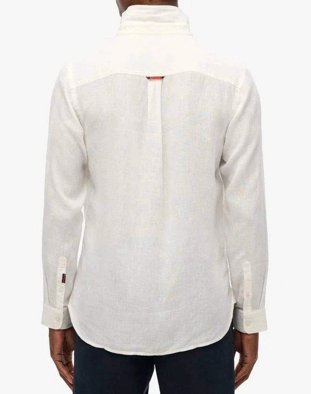 SUPERDRY D2 STUD VACATION L/S LINEN SHIRT CAMASA DE BARBATI