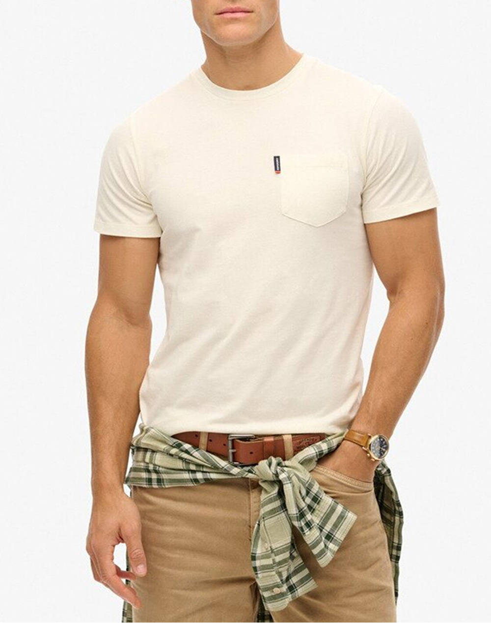 SUPERDRY D2 OVIN CLASSIC ESSENTIAL POCKET TEE BLUZA DE BARBATI