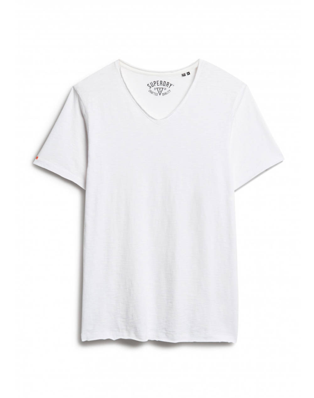 SUPERDRY D3 STUD RAW EDGE SLUB V T SHIRT BLUZA DE BARBATI