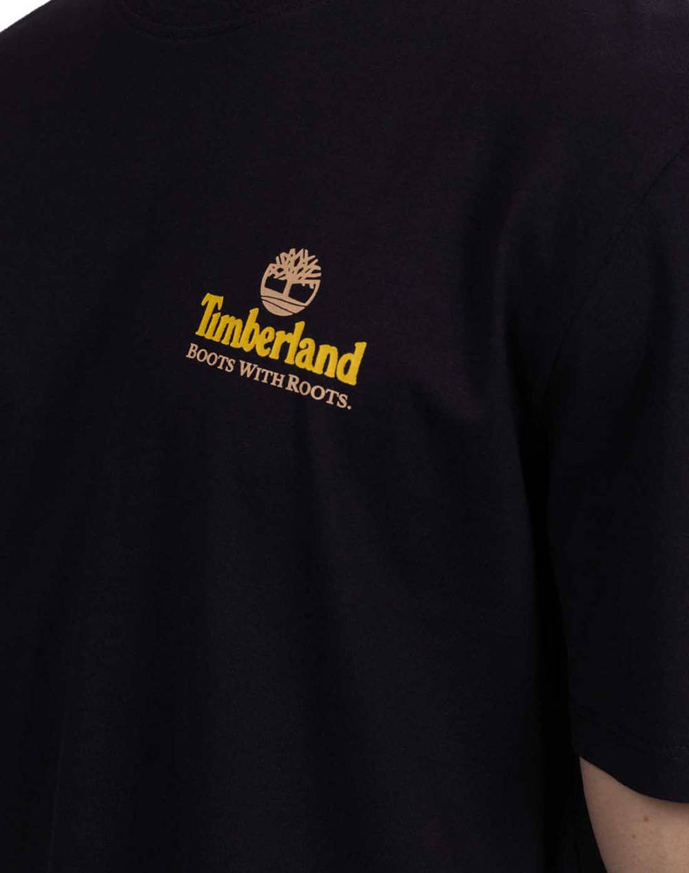 TIMBERLAND Illustrated Tree Logo Back Graphic Tee