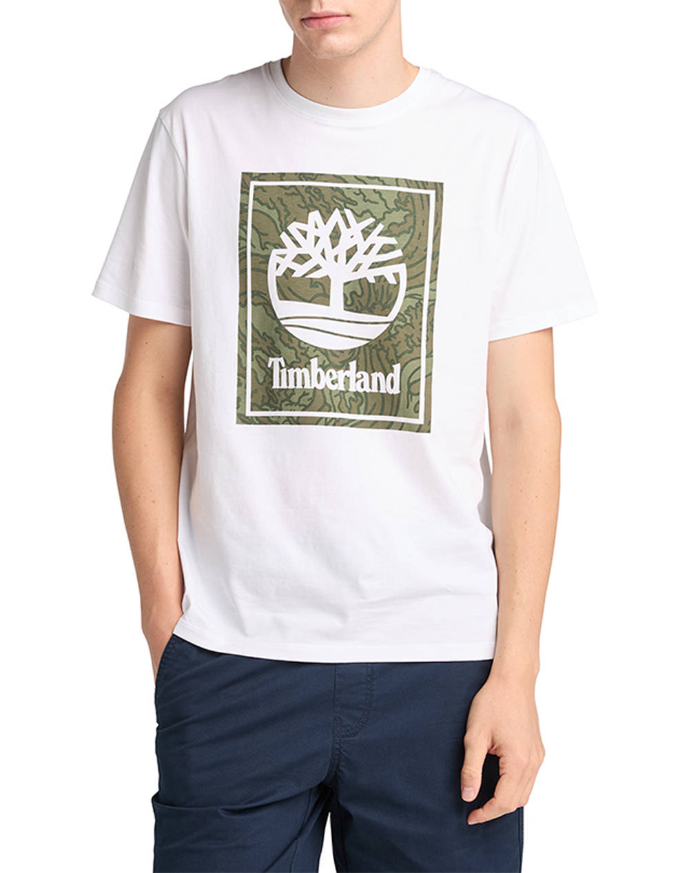 TIMBERLAND Camo Short Sleeve Tee