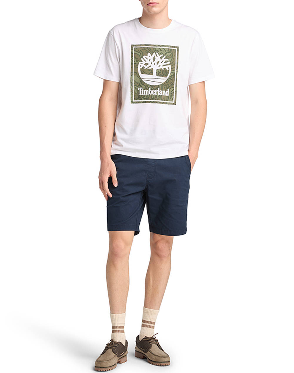 TIMBERLAND Camo Short Sleeve Tee