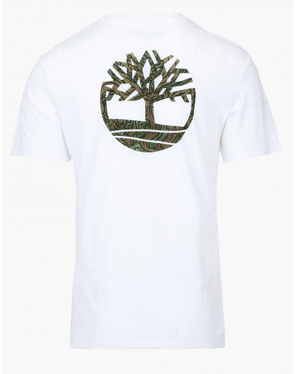TIMBERLAND Back Camo Tree Logo Short Sleeve Tee