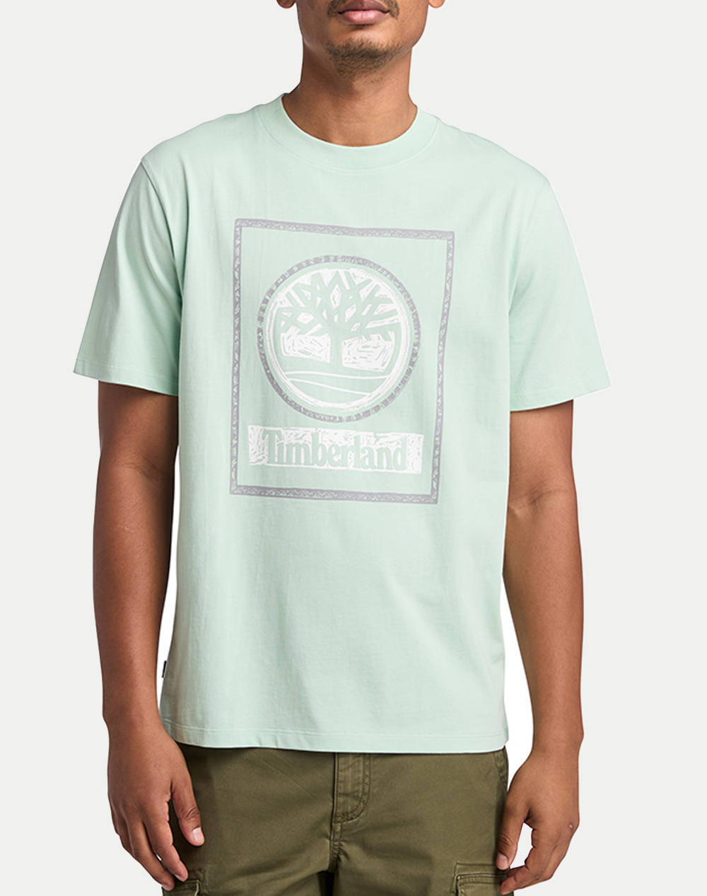 TIMBERLAND Front Seasonal Stack Logo Tee
