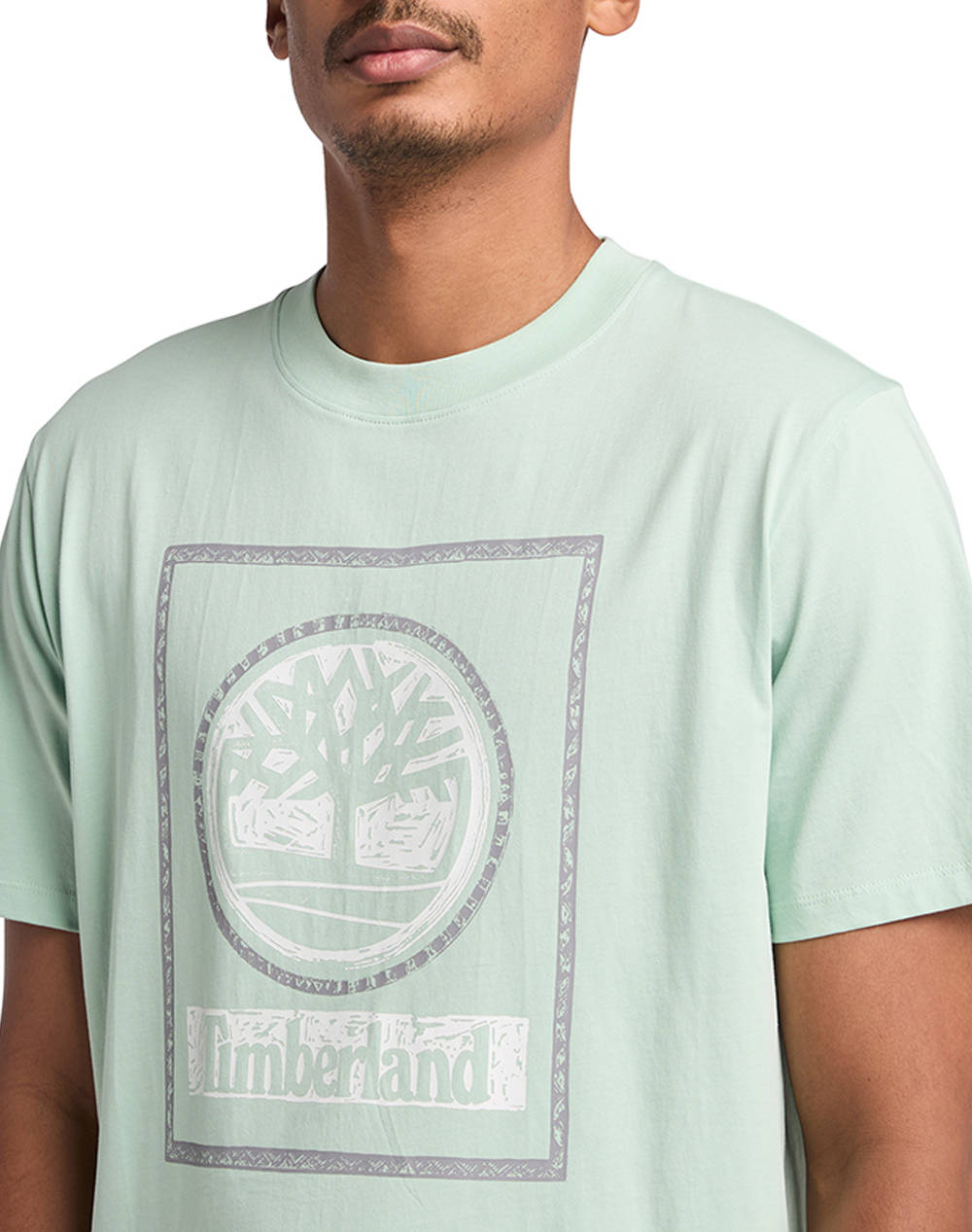 TIMBERLAND Front Seasonal Stack Logo Tee