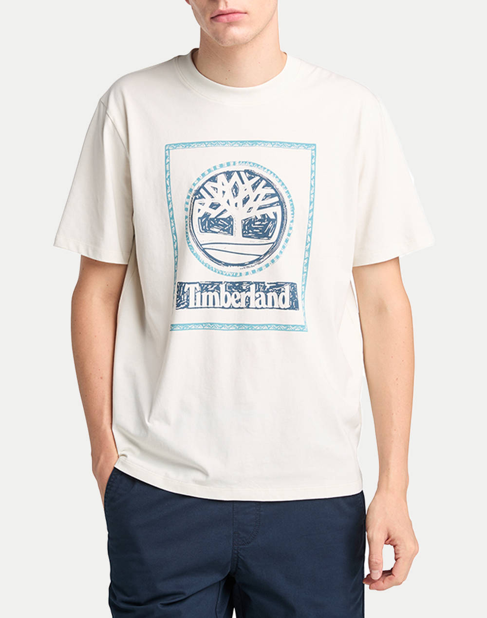TIMBERLAND Front Seasonal Stack Logo Tee