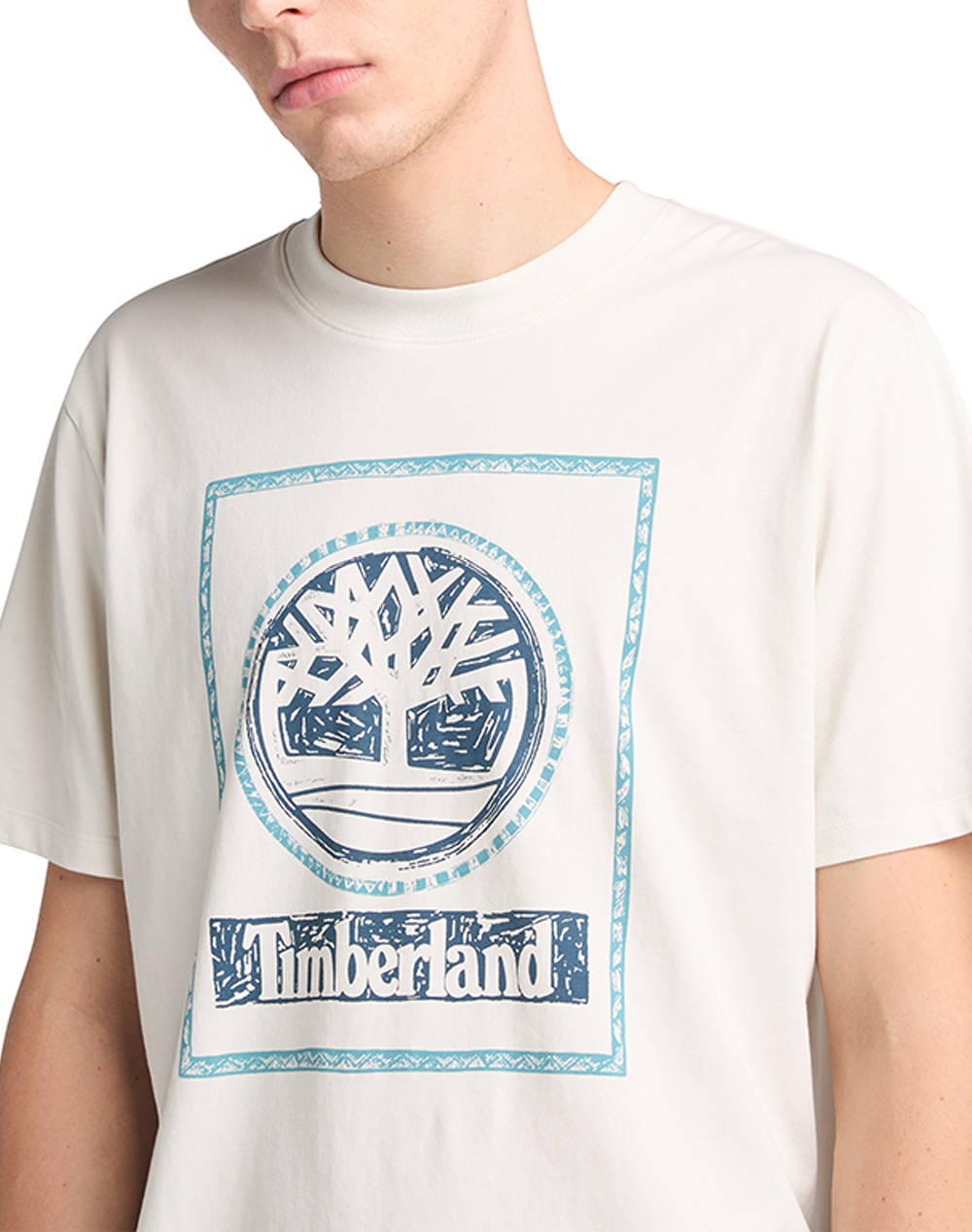 TIMBERLAND Front Seasonal Stack Logo Tee