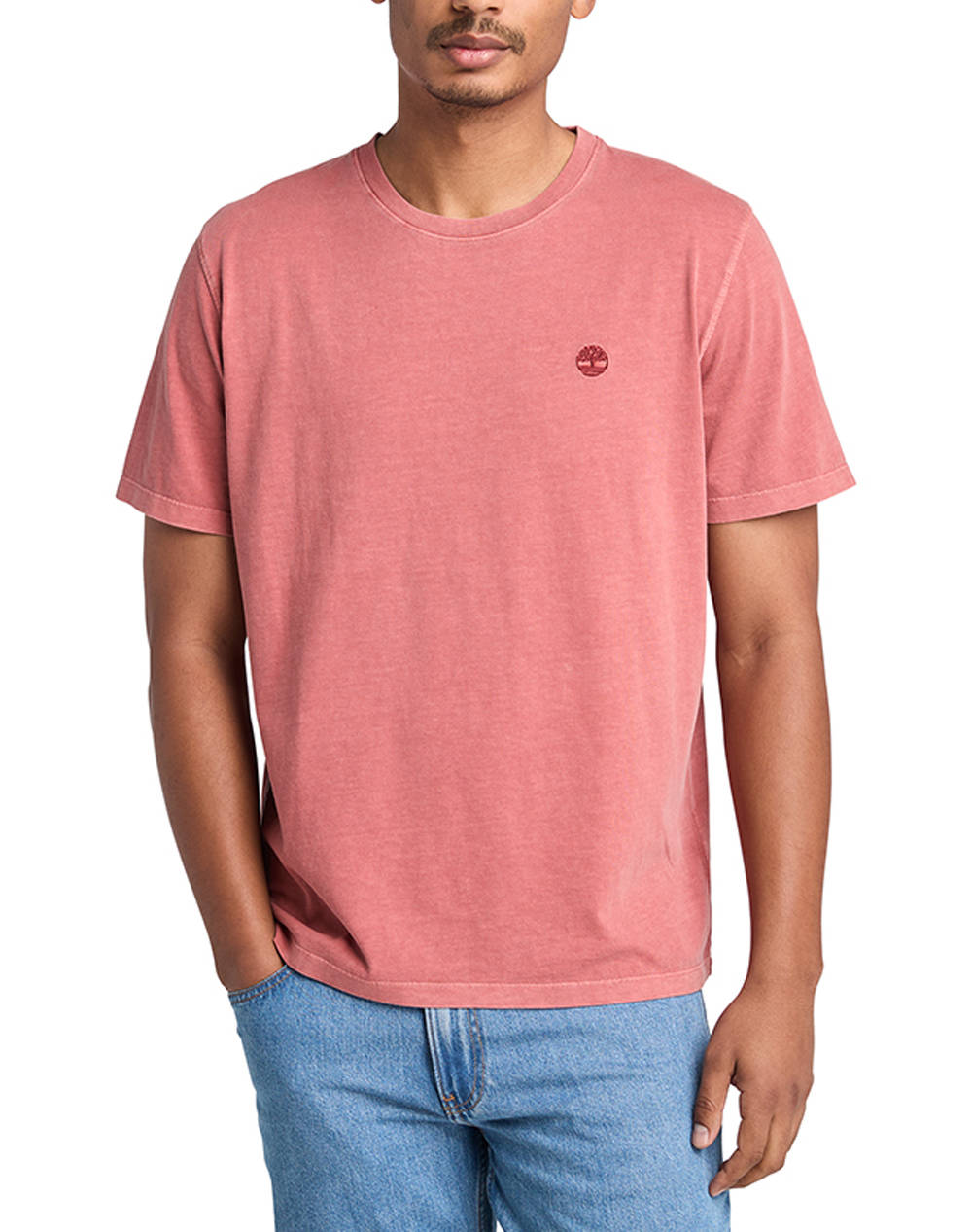 TIMBERLAND Garment Dye Short Sleeve Tee