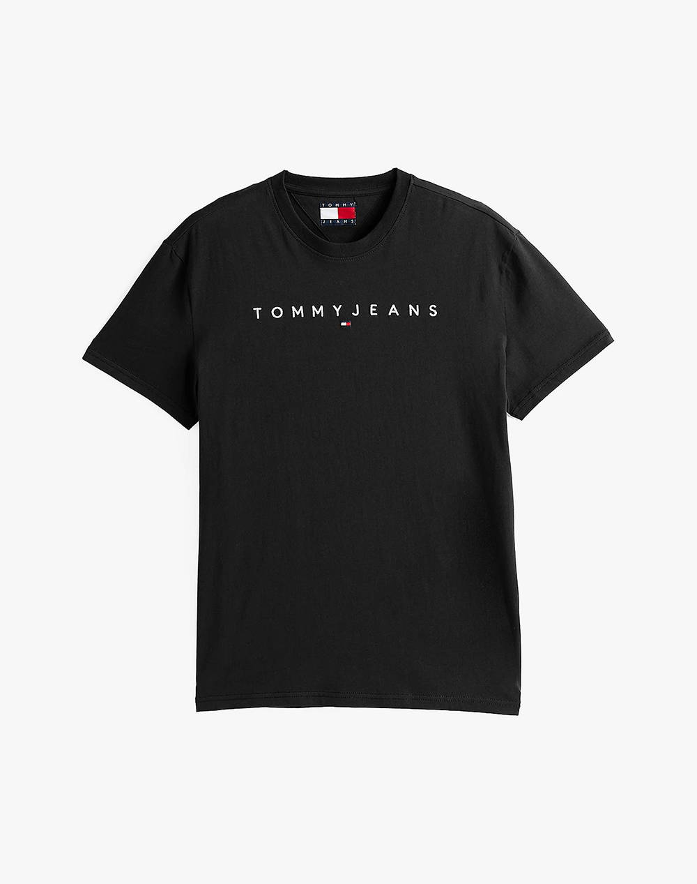 TOMMY JEANS TJM REG LINEAR LOGO TEE EXT