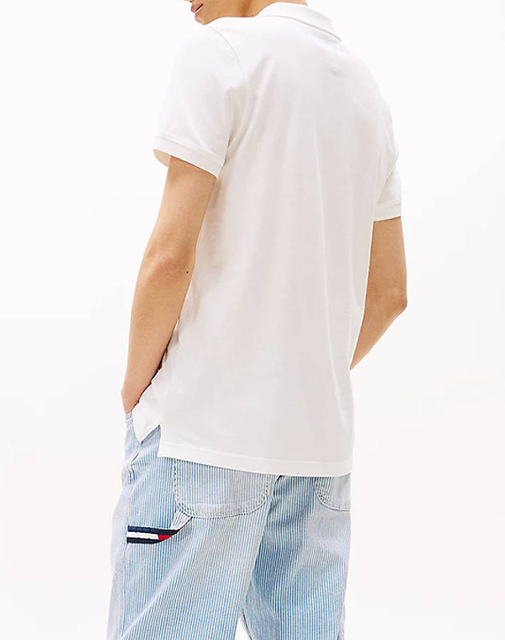 TOMMY JEANS TJM SLIM PLACKET POLO EXT