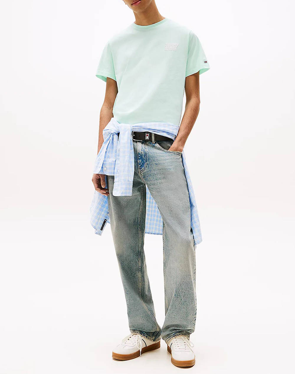 TOMMY JEANS TJM SLIM BUBBLE PRINT SS TEE EXT