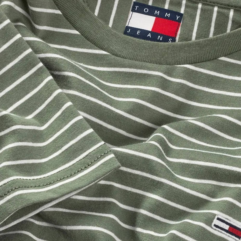 TOMMY JEANS TJM SLIM STRIPE TEE