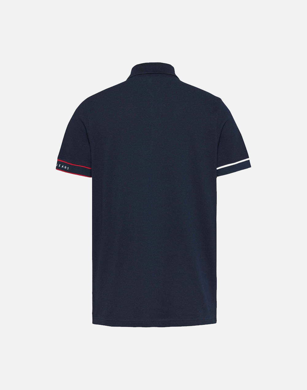 TOMMY JEANS TJM SLIM FLAG CUFF POLO EXT