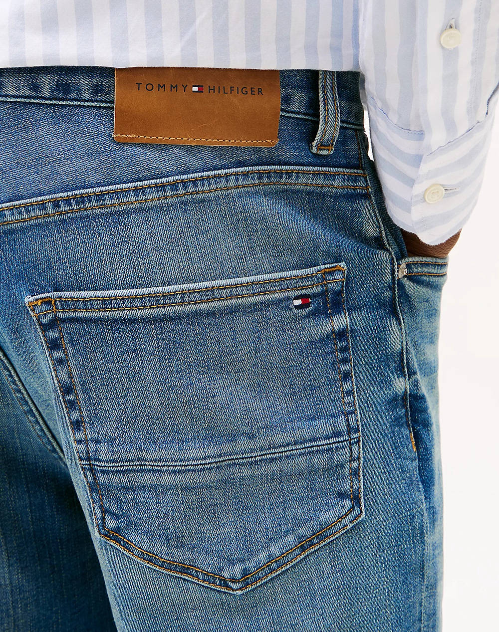 TOMMY HILFIGER STRAIGHT DENTON PSTR ISLE BLUE