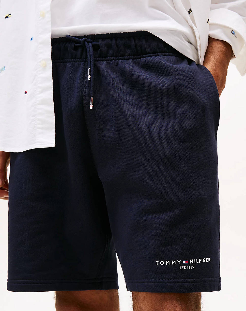 TOMMY HILFIGER SMALL TOMMY LOGO SWEATSHORTS