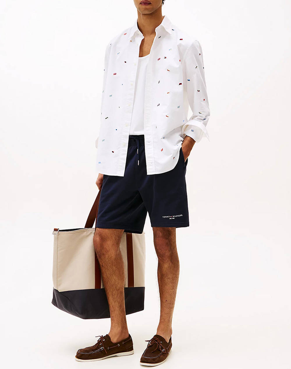 TOMMY HILFIGER SMALL TOMMY LOGO SWEATSHORTS