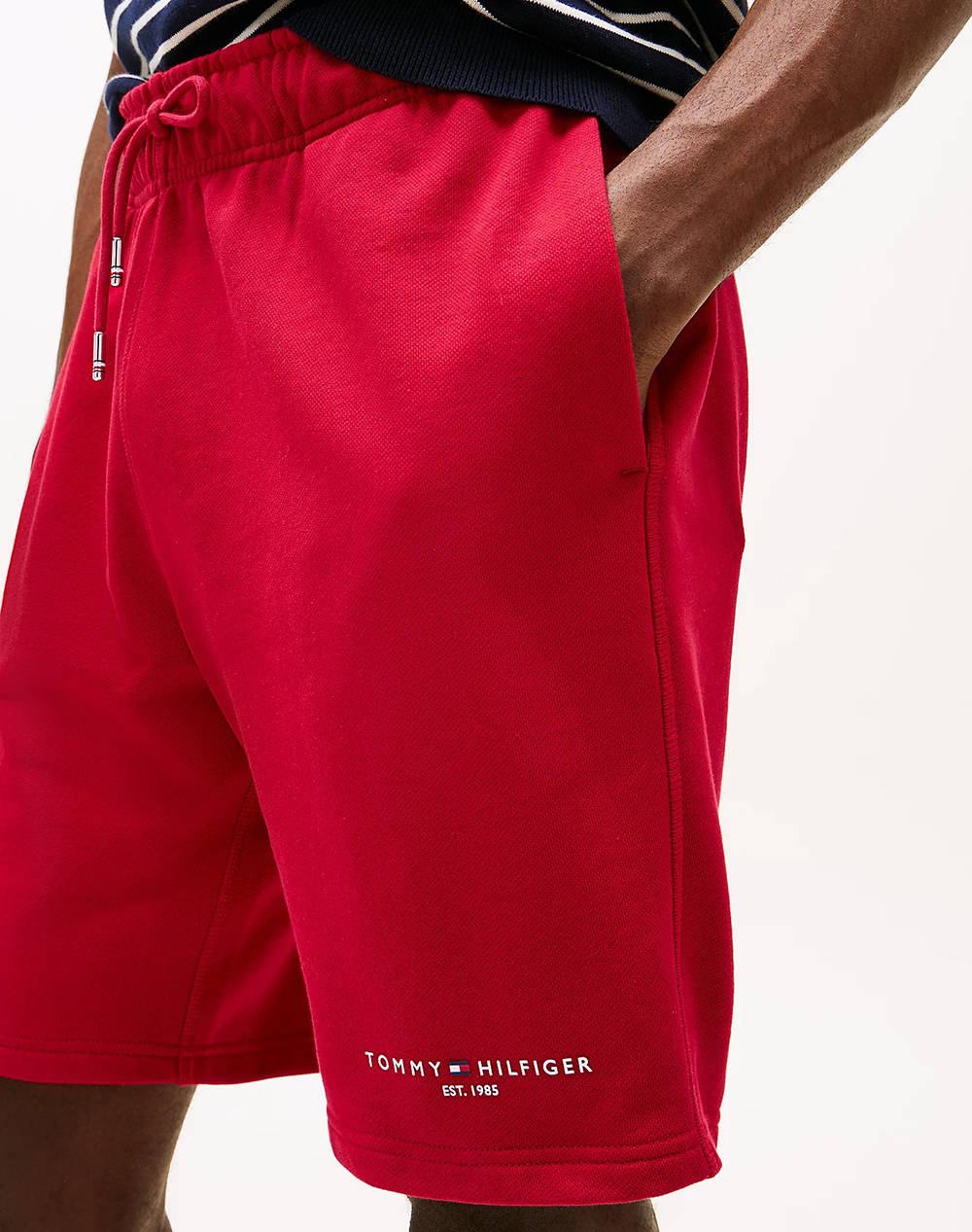 TOMMY HILFIGER SMALL TOMMY LOGO SWEATSHORTS