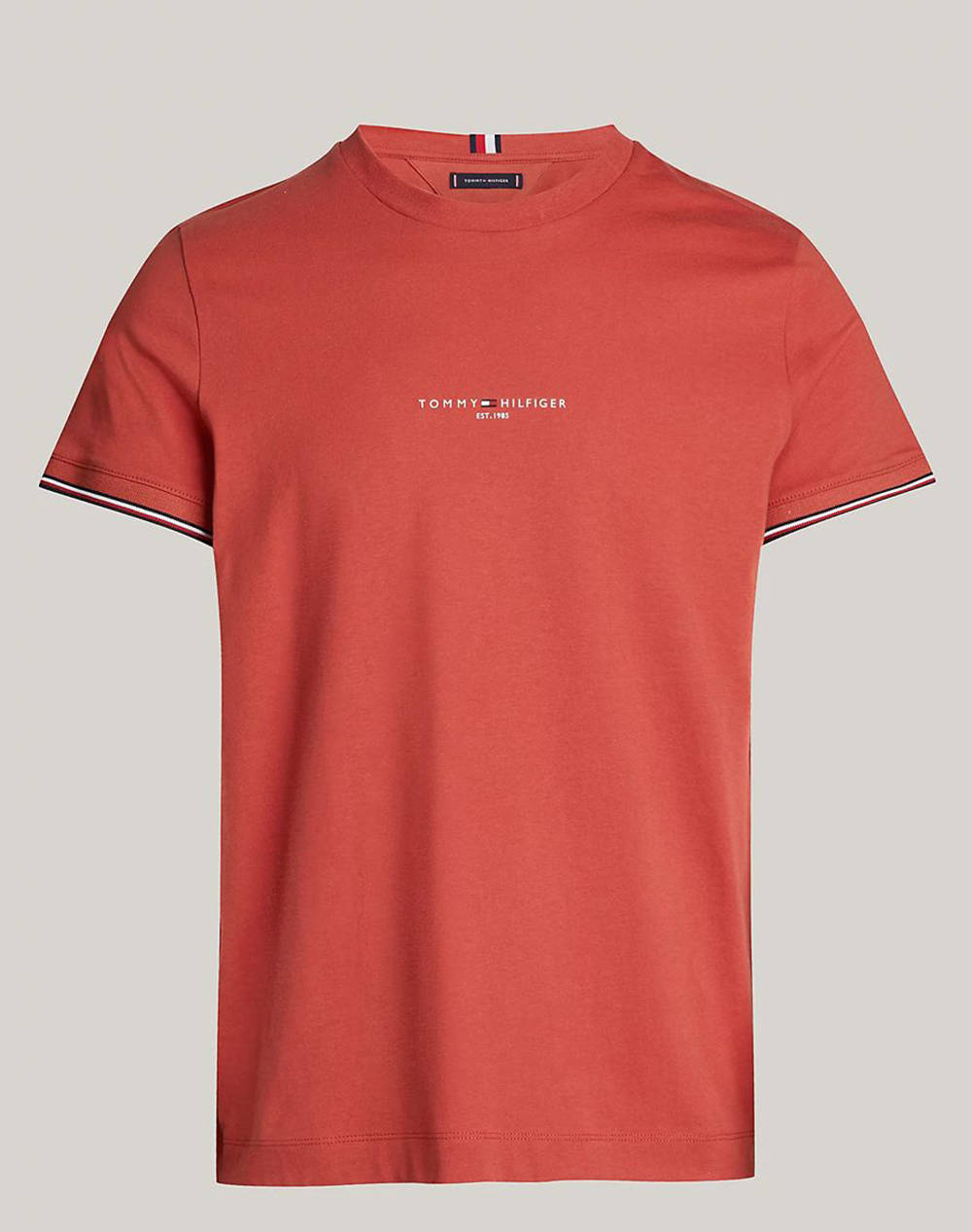 TOMMY HILFIGER TOMMY LOGO TIPPED TEE