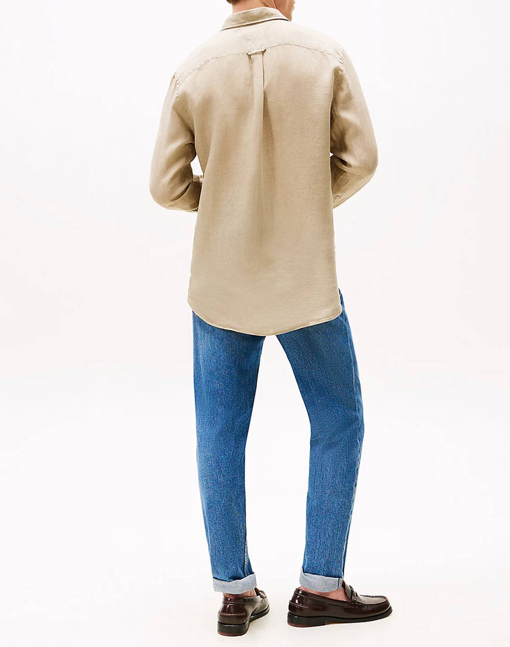 TOMMY HILFIGER PIGMENT DYED LI SOLID RF SHIRT